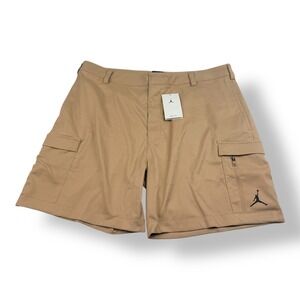 Jordan Mens Dri-FIT Cargo Shorts Khaki Tan FD1367-200 Size 40x7 NWT